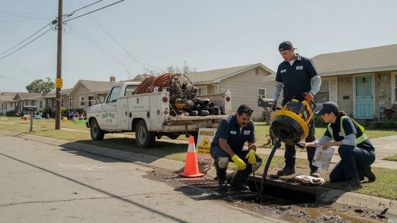 Drain Cleaning in Clarita, OK near me